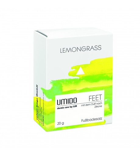 UMIDO Fußbadesalz Lemongrass 20g