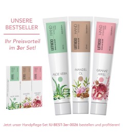 UMIDO 3er Set Handpflege 45ml Bestseller