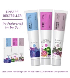 UMIDO 3er Set Handpflege 45ml Bestseller