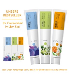 UMIDO 3er Set Handpflege 45ml Bestseller