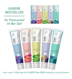 UMIDO 5er Set Fußpflege 45ml BESTSELLER