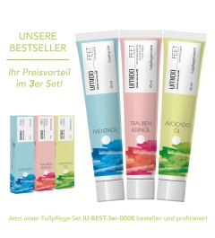 UMIDO 3er Set Fußpflege 45ml Bestseller