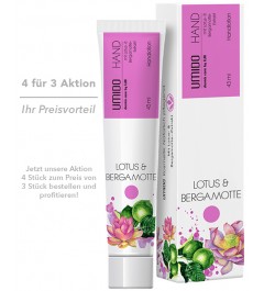 UMIDO Handlotion mit Lotus- & Bergamotte