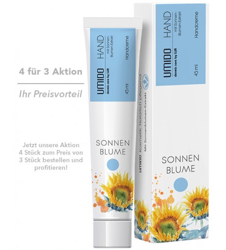 UMIDO Handcreme mit Sonnenblumen-Extrakt