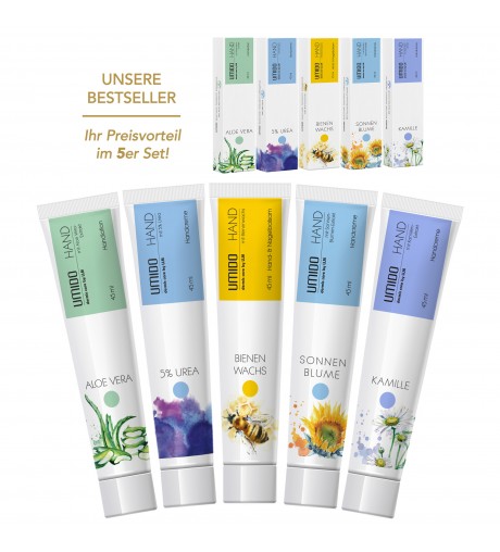 UMIDO 5er Set Handpflege 45ml BESTSELLER