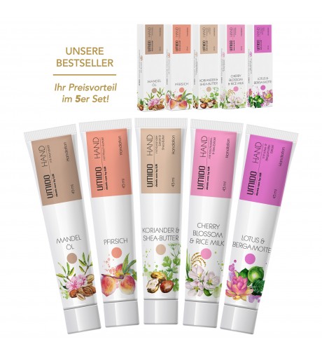 UMIDO 5er Set Handpflege 45ml BESTSELLER